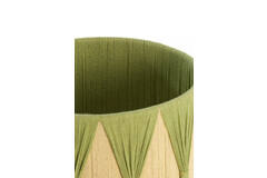 Light & Living Kap Cilinder 25-25-18 Cm HANNAH Groen+mint Groen