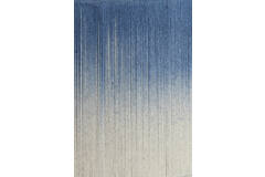 Light & Living Kap Cilinder 25-25-18 Cm TOSSA Blauw-crème