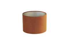 Light & Living Kap Cilinder 25-25-18 Cm VELOURS Terra
