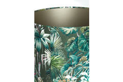 Light & Living Kap Cilinder 25-25-18 Cm XENIA FLORA Groen