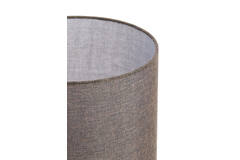 light & living Kap cilinder 25-25-27 cm BRANFO linnen donker bruin