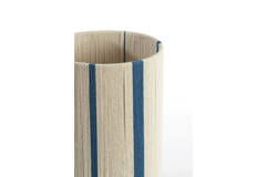Light & Living Kap Cilinder 25-25-36 Cm MEDAN Crème+blauw