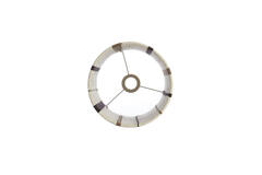 Light & Living Kap Cilinder 25-25-36 Cm MEDAN Crème+bruin+donker Bruin