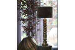 Light & Living Kap Cilinder 30-30-21 Cm BAYOU Mos Groen