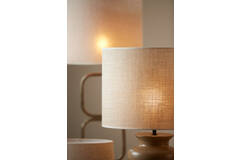 Light & Living Kap Cilinder 30-30-21 Cm BRESKA Parel Wit