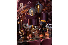 Light & Living Kap Cilinder 30-30-21 Cm GEMSTONE Aubergine