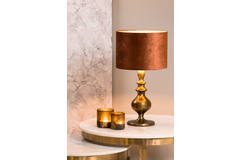 Light & Living Kap Cilinder 30-30-21 Cm GEMSTONE Terra