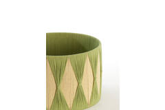 light & living Kap cilinder 30-30-21 cm HANNAH groen+mint groen