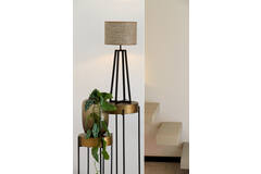 Light & Living Kap Cilinder 30-30-21 Cm SAVERNA Bruin Beige