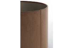 Light & Living Kap Cilinder 30-30-21 Cm VELOURS Chocolade Bruin