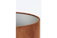 Light & Living Kap Cilinder 30-30-21 Cm VELOURS Terra