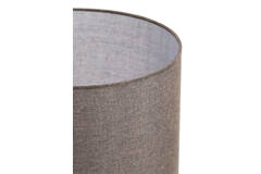 light & living Kap cilinder 30-30-32 cm BRANFO linnen donker bruin
