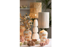 Light & Living Kap Cilinder 30-30-40 Cm LANZANO Raffia Naturel