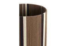 Light & Living Kap Cilinder 30-30-40 Cm MEDAN Bruin+crème+donker Bruin