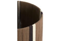 Light & Living Kap Cilinder 30-30-40 Cm MEDAN Bruin+crème+donker Bruin