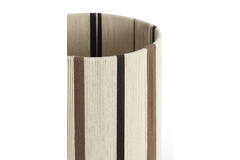 Light & Living Kap Cilinder 30-30-40 Cm MEDAN Crème+bruin+donker Bruin