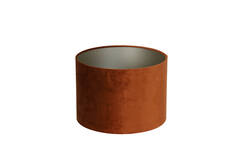 Light & Living Kap Cilinder 35-35-21 Cm VELOURS Terra