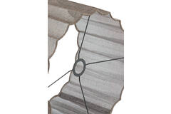 Light & Living Kap Cilinder 35-35-22 Cm DISLI Linnen Bruin