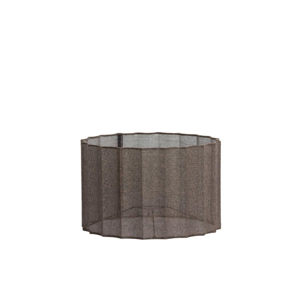 Light & Living Kap Cilinder 35-35-22 Cm DISLI Linnen Bruin