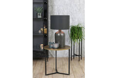 Light & Living Kap Cilinder 35-35-25 Cm LIVIGNO Antraciet