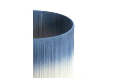 Light & Living Kap Cilinder 35-35-25 Cm TOSSA Blauw-crème