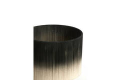 Light & Living Kap Cilinder 35-35-25 Cm TOSSA Zwart-crème