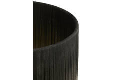 Light & Living Kap Cilinder 35-35-25 Cm TOSSA Zwart-crème