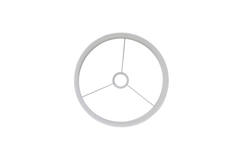 Light & Living Kap Cilinder 35-35-30 Cm POLYCOTTON Wit