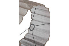 Light & Living Kap Cilinder 40-40-25 Cm DISLI Linnen Bruin