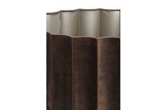 Light & Living Kap Cilinder 40-40-25 Cm DISLI Velvet Donker Bruin