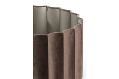 Light & Living Kap Cilinder 40-40-25 Cm DISLI Velvet Donker Bruin