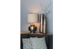 Light & Living Kap Cilinder 40-40-25 Cm LIVIGNO Licht Grijs