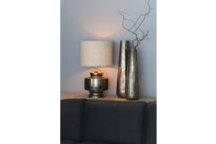 Light & Living Kap Cilinder 40-40-25 Cm LIVIGNO Licht Grijs