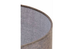 Light & Living Kap Cilinder 40-40-30 Cm BRANFO Linnen Donker Bruin