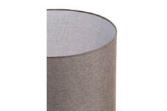 light & living Kap cilinder 40-40-30 cm BRANFO linnen donker bruin