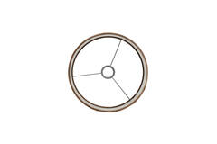 Light & Living Kap Cilinder 40-40-30 Cm GEMSTONE Bruin