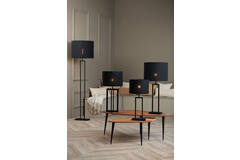 Light & Living Kap Cilinder 40-40-30 Cm LIVIGNO Zwart