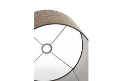 Light & Living Kap Cilinder 40-40-30 Cm SAVERNA Donker Bruin