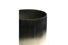 Light & Living Kap Cilinder 40-40-30 Cm TOSSA Zwart-crème