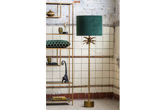 Light & Living Kap Cilinder 40-40-30 Cm VELOURS Dutch Green