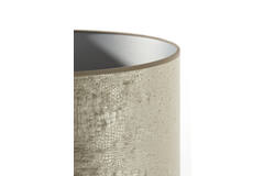Light & Living Kap Cilinder 40-40-35 Cm CHELSEA Velours Zilver