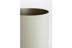Light & Living Kap Cilinder 40-40-49 Cm VELOURS Off White