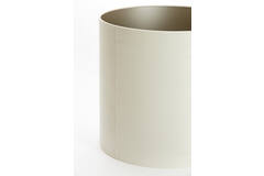 Light & Living Kap Cilinder 40-40-49 Cm VELOURS Off White