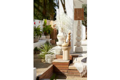 Light & Living Kap Cilinder 40-40-50 Cm LANZANO Raffia Naturel