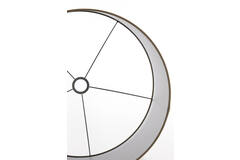 Light & Living Kap Cilinder 50-50-38 Cm CHELSEA Velours Zilver