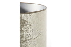 Light & Living Kap Cilinder 50-50-38 Cm CHELSEA Velours Zilver