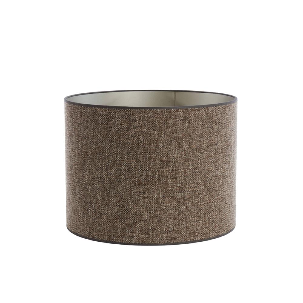 light & living Kap cilinder 50-50-38 cm SAVERNA donker bruin