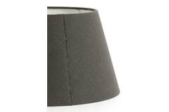 Light & Living Kap Drum 35-25-19 Cm LIVIGNO Antraciet