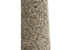 Light & Living Kap Drum Kegelvormig 15-10 5-37 5 Cm OSIRE Grijs-bruin