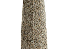 Light & Living Kap Drum Kegelvormig 15-10 5-37 5 Cm OSIRE Grijs-bruin